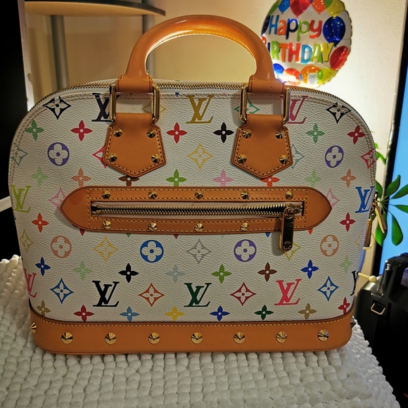 Alma white multicolored pm size - Picture 3 of 14